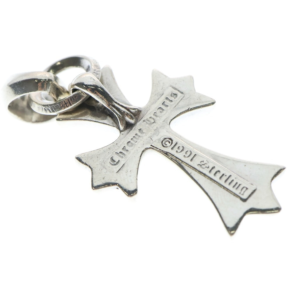 CHROME HEARTS(クロムハーツ) CH CRS SML W/BALE Wベイル スモールCHクロス ペンダントトップ シルバー BCA218