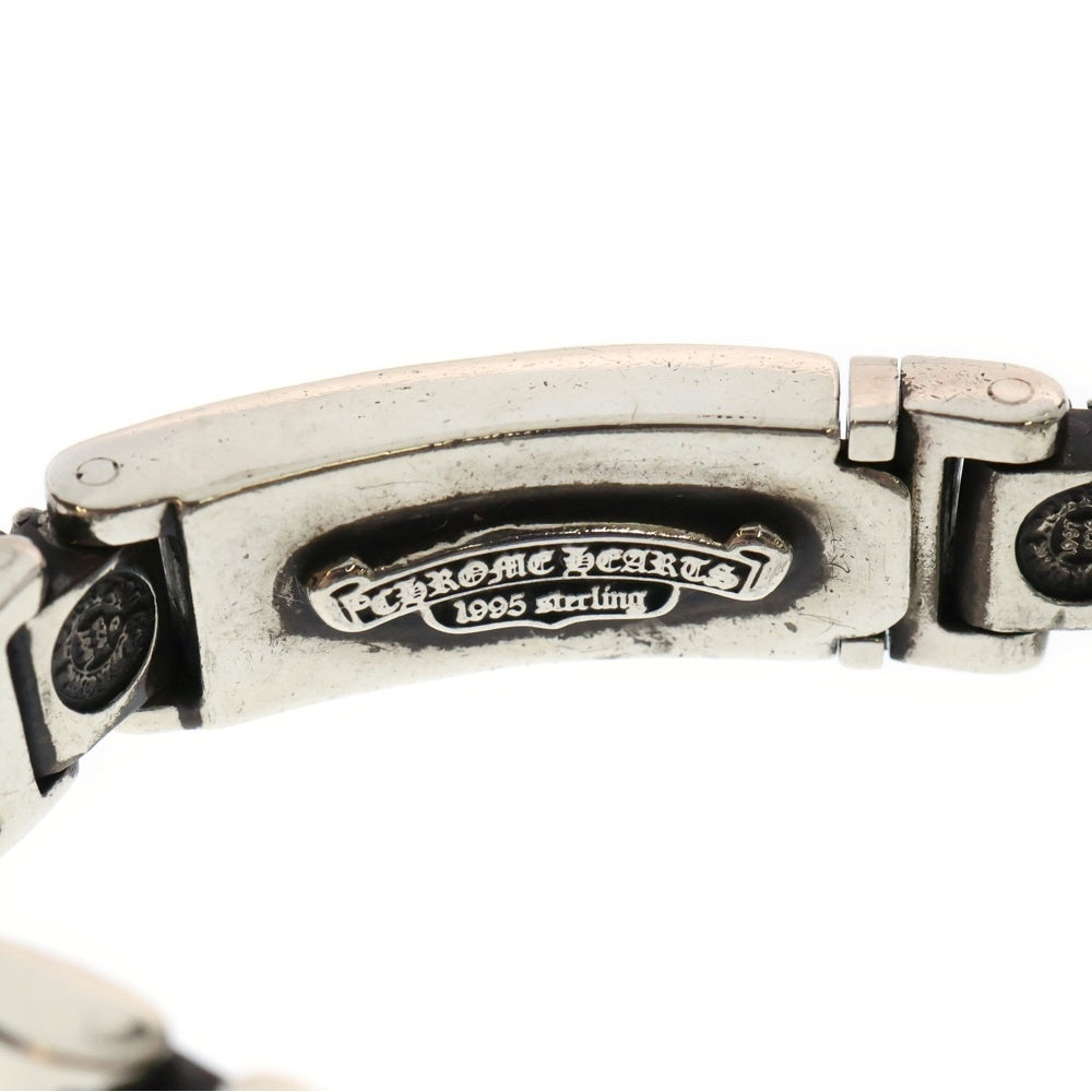 CHROME HEARTS(クロムハーツ) I LINK Iリンク CHXモチーフシルバーブレスレット