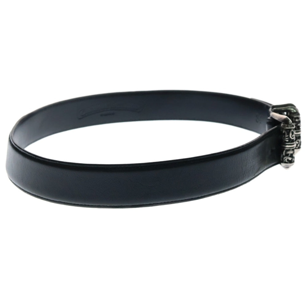 CHROME HEARTS(クロムハーツ) CELTIC ROLLER BELT 3PC1.5inch 3PCケルティックローラーバックル レザーベルト シルバー
