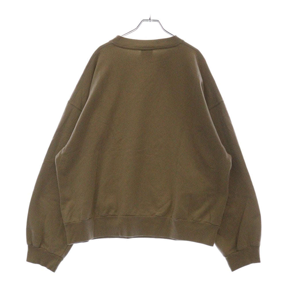 BALENCIAGA(バレンシアガ) 23AW PARIS刺繍クルーネックスウェットトレーナー 697869 TLVL8 ベージュ