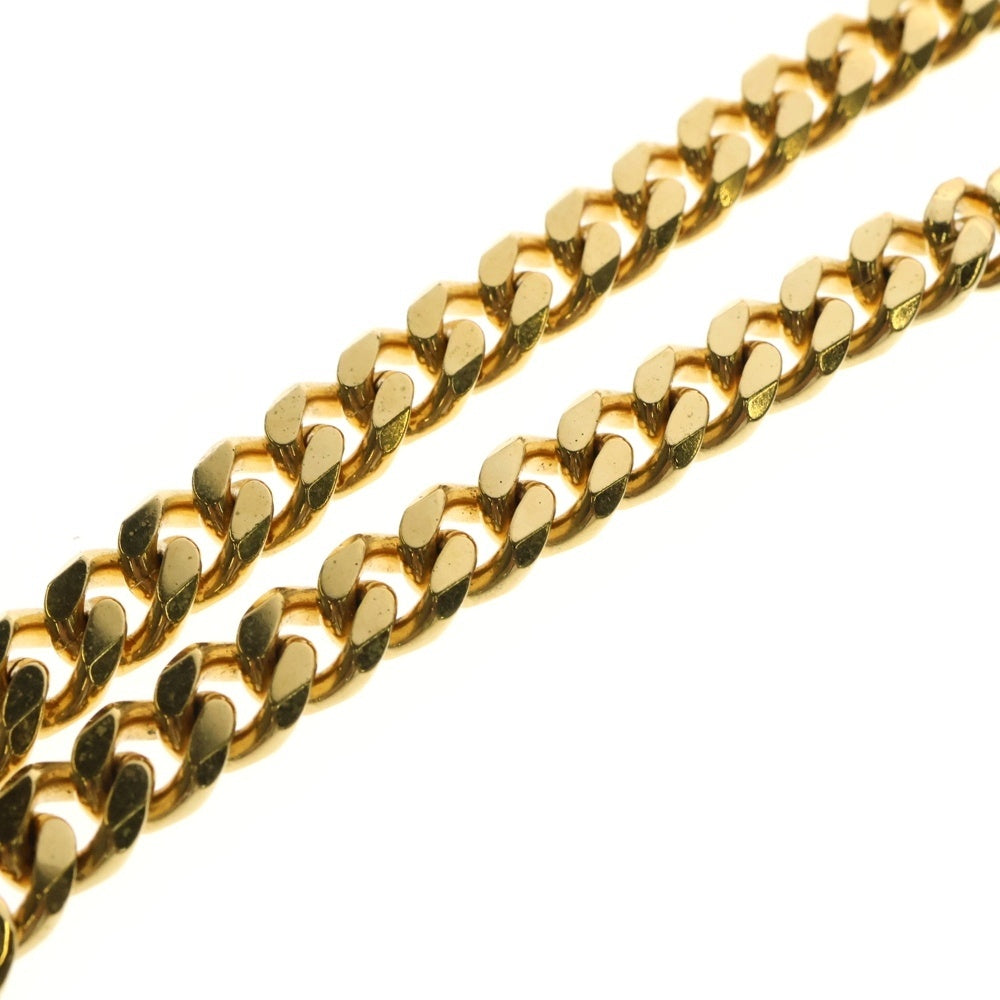 CELINE(セリーヌ) Triomphe Metal Chain Necklace トリオンフ メタルチェーングルメットネックレス ゴールド