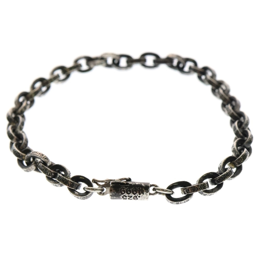 CHROME HEARTS(クロムハーツ) PAPER CHAIN ペーパーチェーン ブレスレット シルバー BCA178