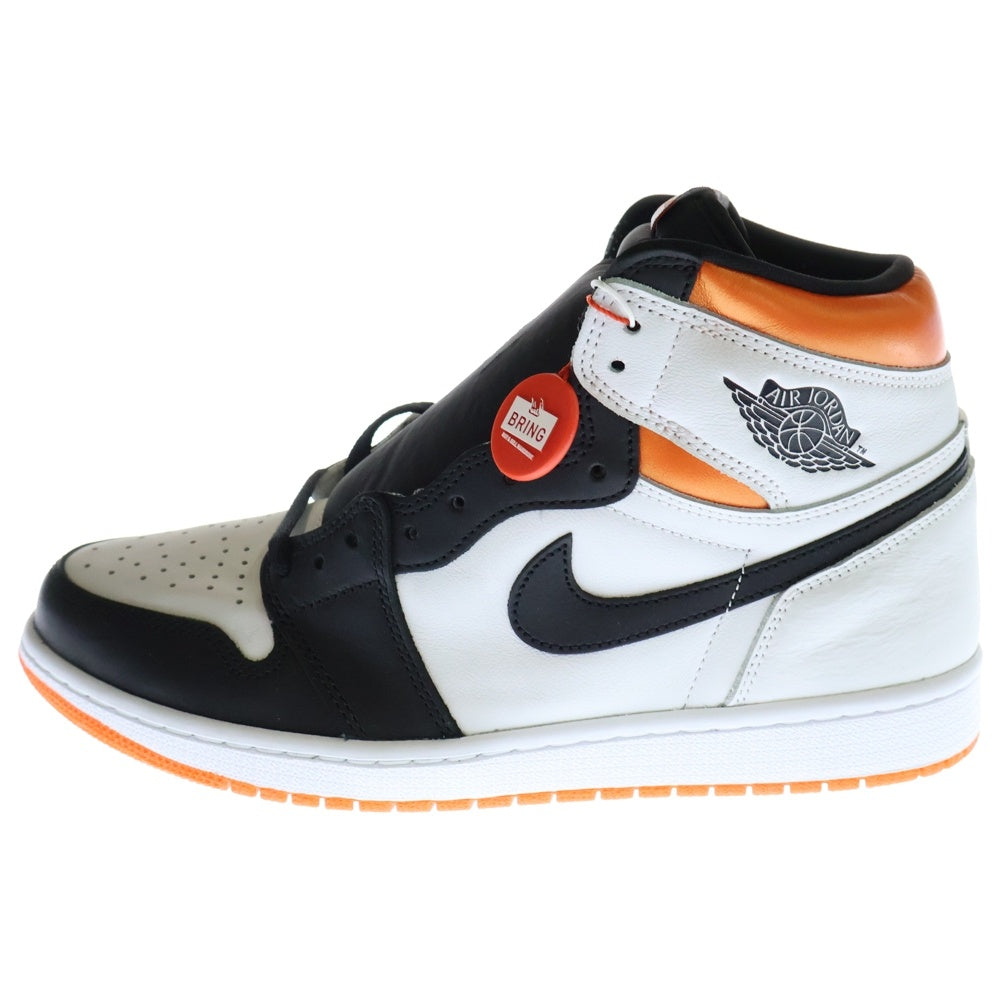 NIKE(ナイキ) AIR JORDAN 1 Retro High OG Electro Orange 555088-180 エアジョーダン1 エレクトロオレンジ ハイカットスニーカー ホワイト/オレンジ US11/29.0cm
