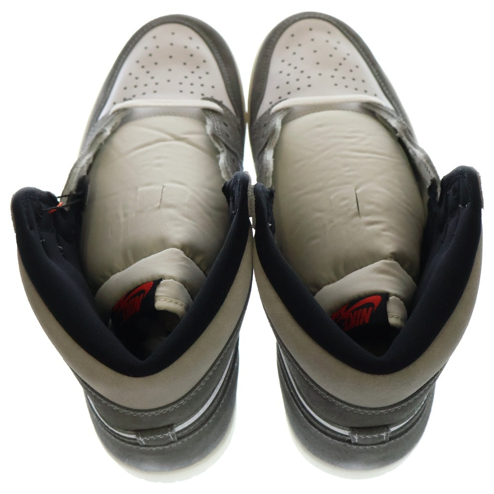 NIKE(ナイキ) AIR JORDAN 1 RETRO HIGH OG SMOKE GREY DZ5485-051 エアジョーダン1 ハイカットスニーカー グレー US11/29.0cm