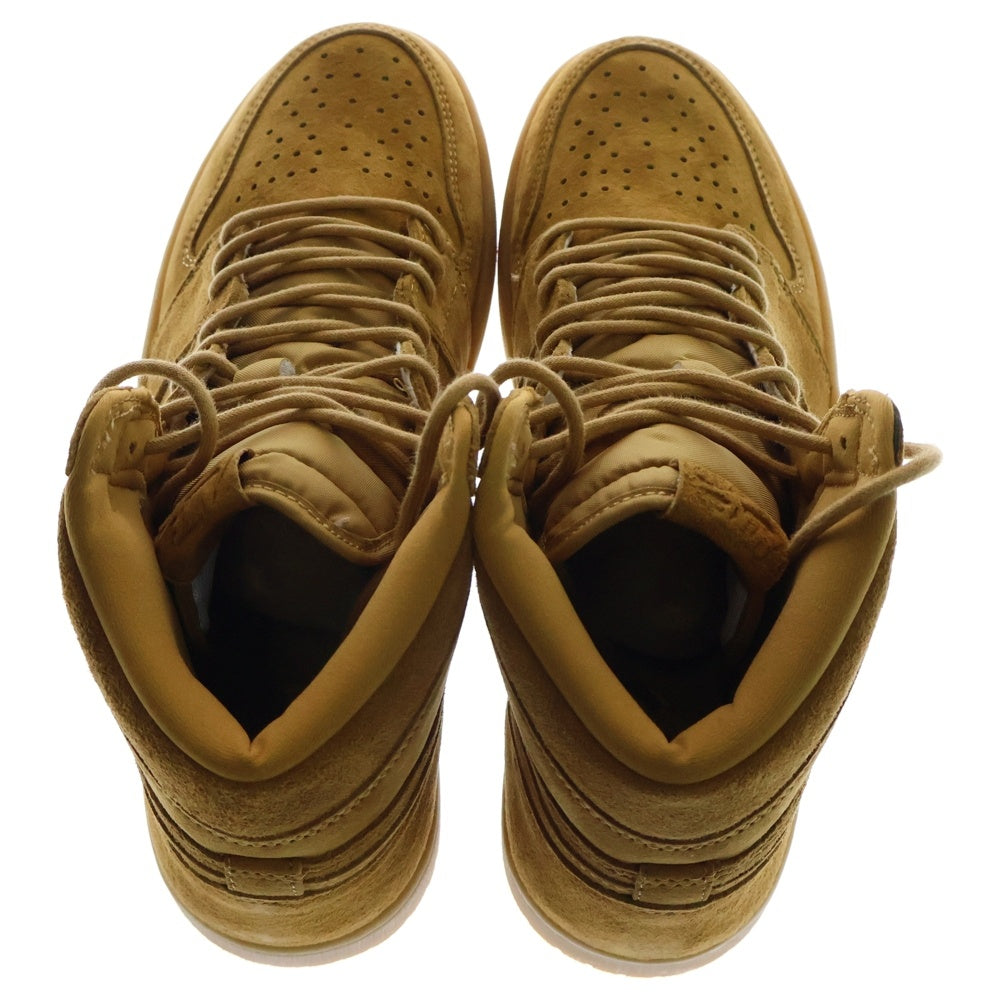 NIKE(ナイキ) AIR JORDAN 1 RETRO HIGH WHEAT 555088-710 エアジョーダン1 レトロ ウィート ハイカットスニーカー ブラウン US10.5/28.5cm
