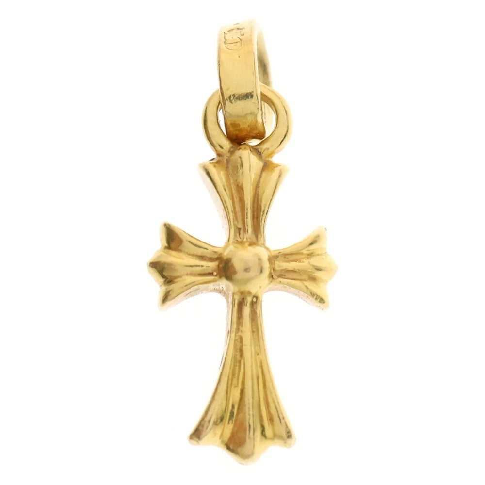 CHROME HEARTS(クロムハーツ) 22K CRS BBYFAT ベイビーファットクロス ペンダントトップ ゴールド BCA037