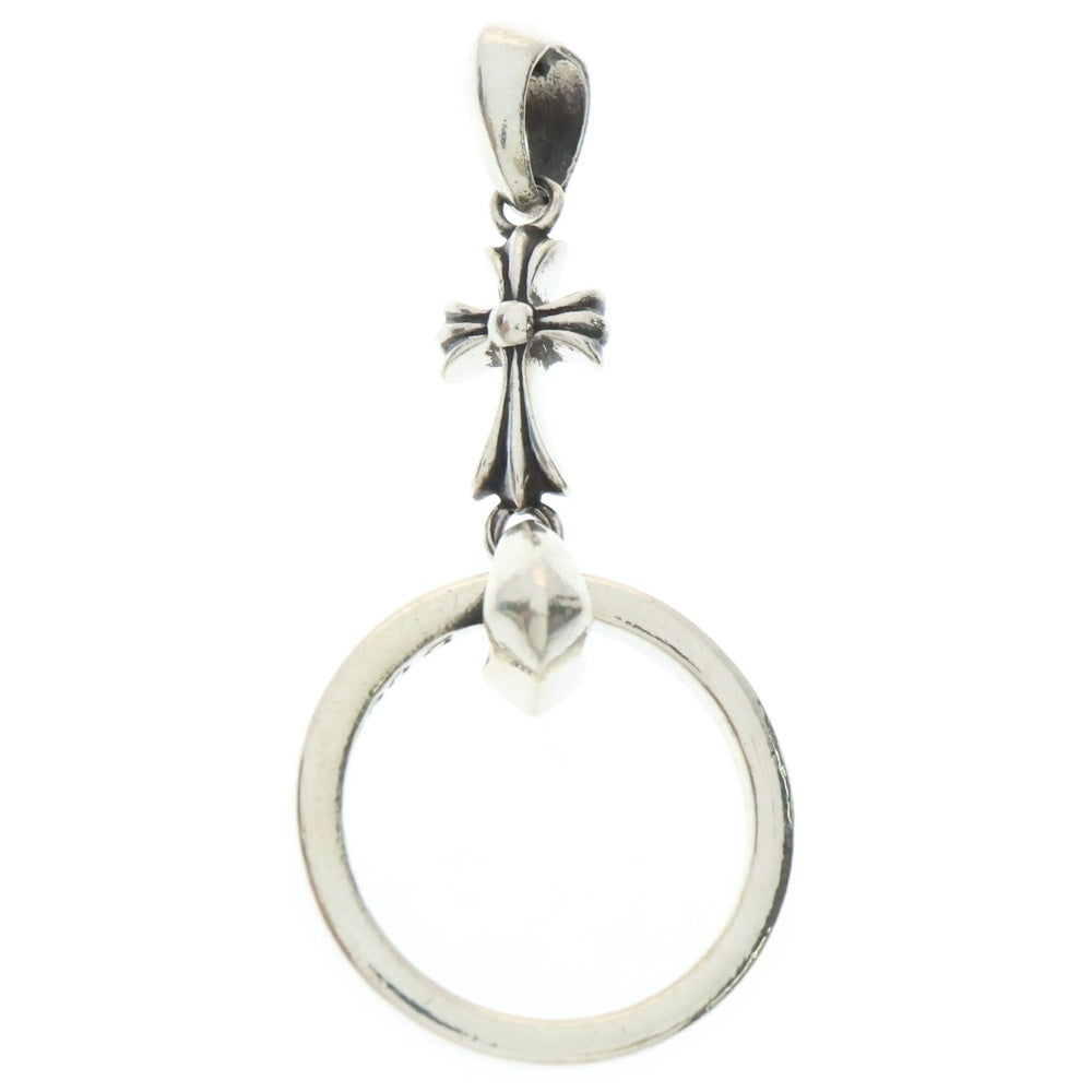 CHROME HEARTS(クロムハーツ) EWLP NTFL BBF ベイビーファットクロス アイウェアループ ペンダントトップ シルバー BCA256