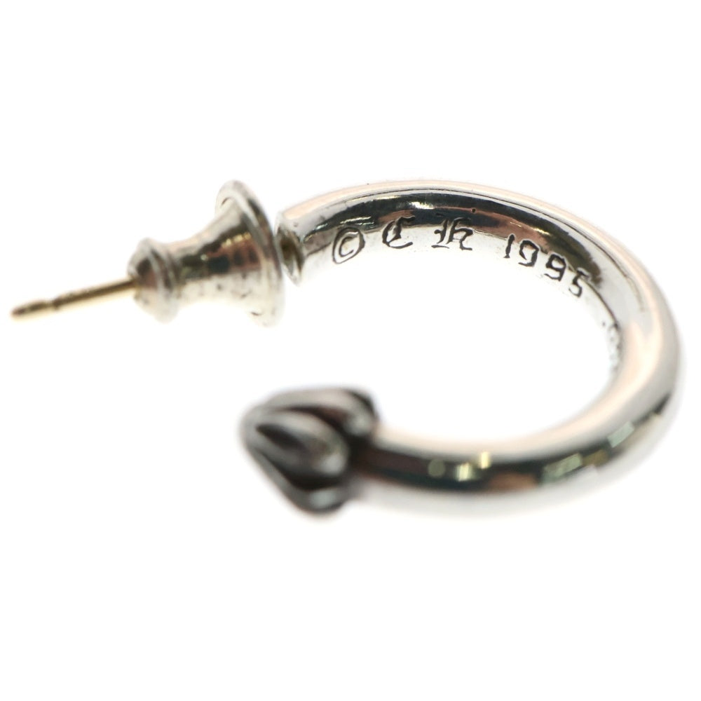 CHROME HEARTS(クロムハーツ) HOOP PLAIN プレーン フープピアス シルバー BCA101