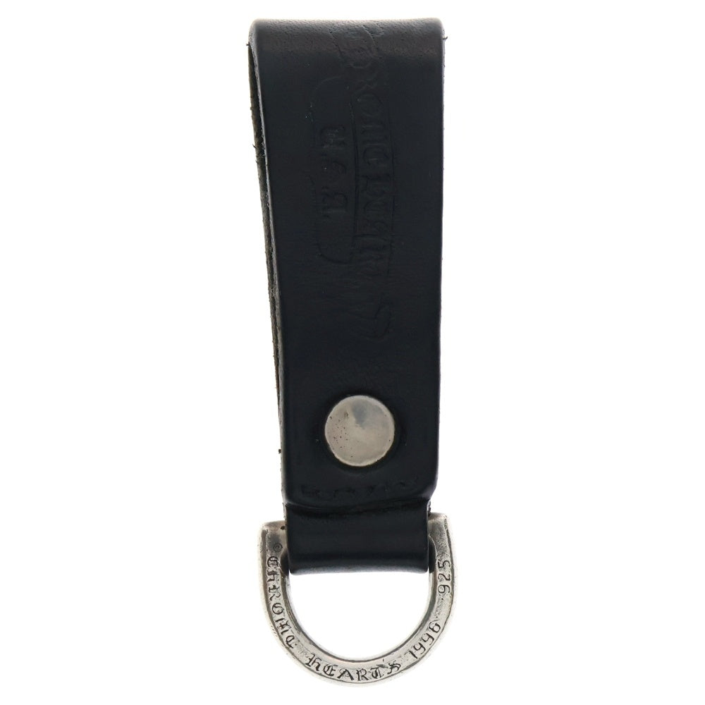 CHROME HEARTS(クロムハーツ) BELT LOOP D RING Dリング ケルティックベルトループ ブラック/シルバー BCA415