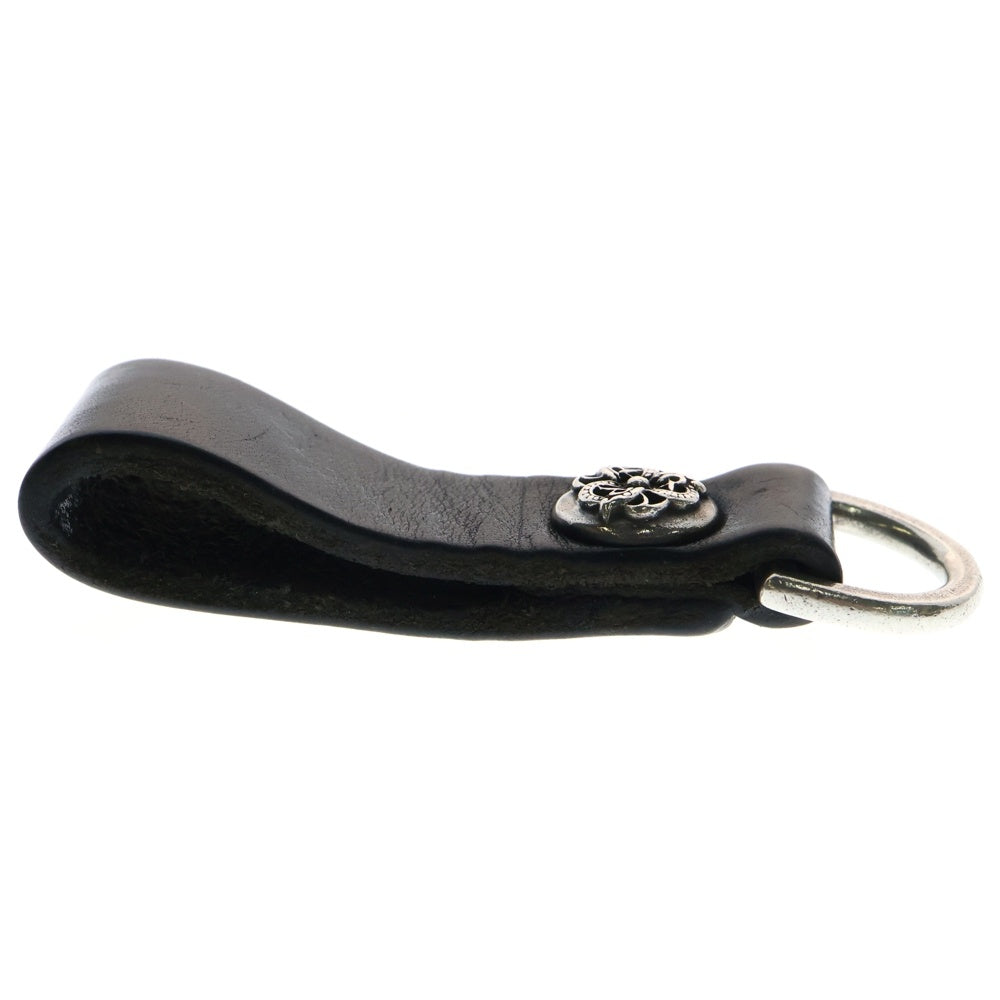 CHROME HEARTS(クロムハーツ) BELT LOOP D RING Dリング ケルティックベルトループ ブラック/シルバー BCA415