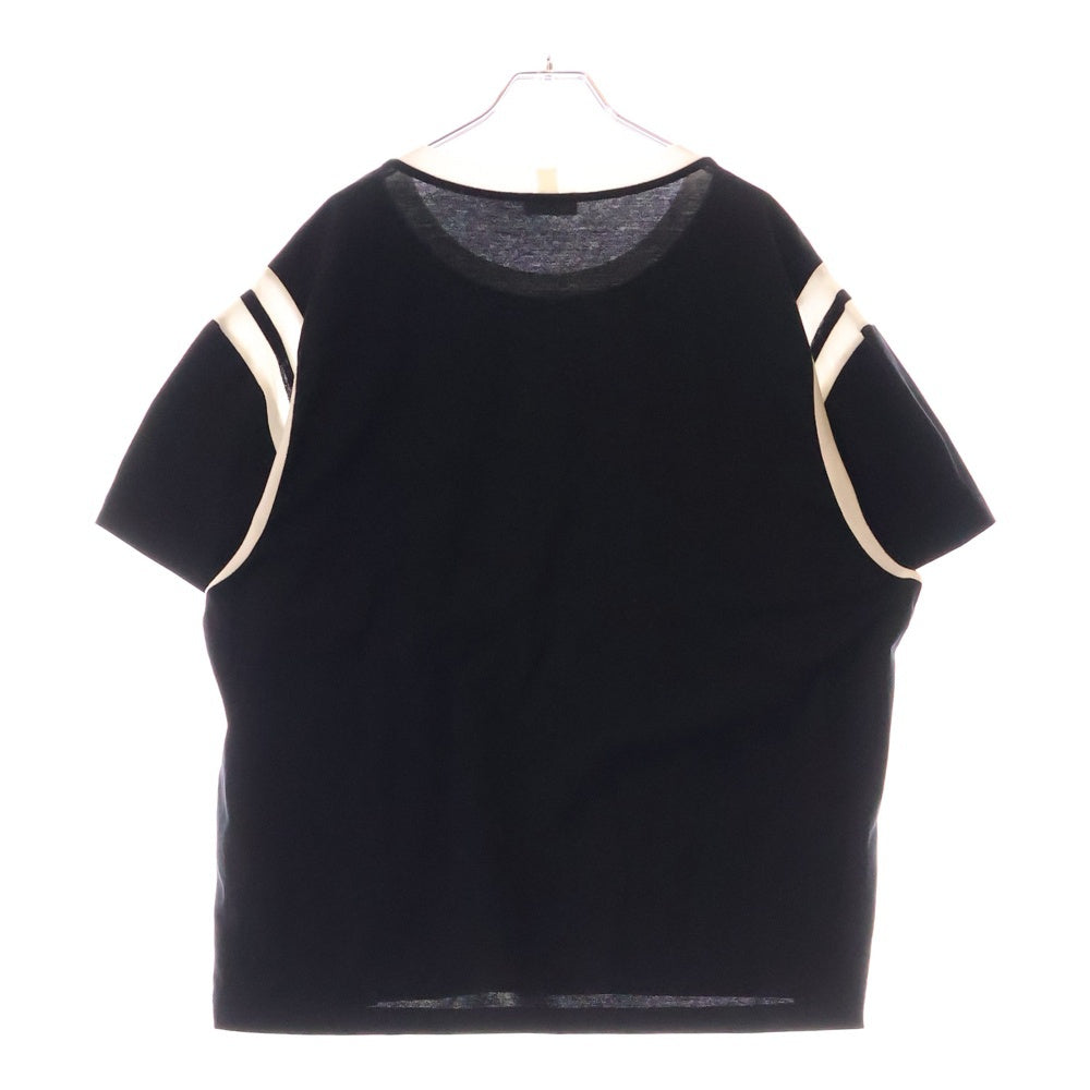 CELINE(セリーヌ) 24AW トリオンフ レギュラーコットン半袖Tシャツ 2X30O671Q.CAV1 ブラック