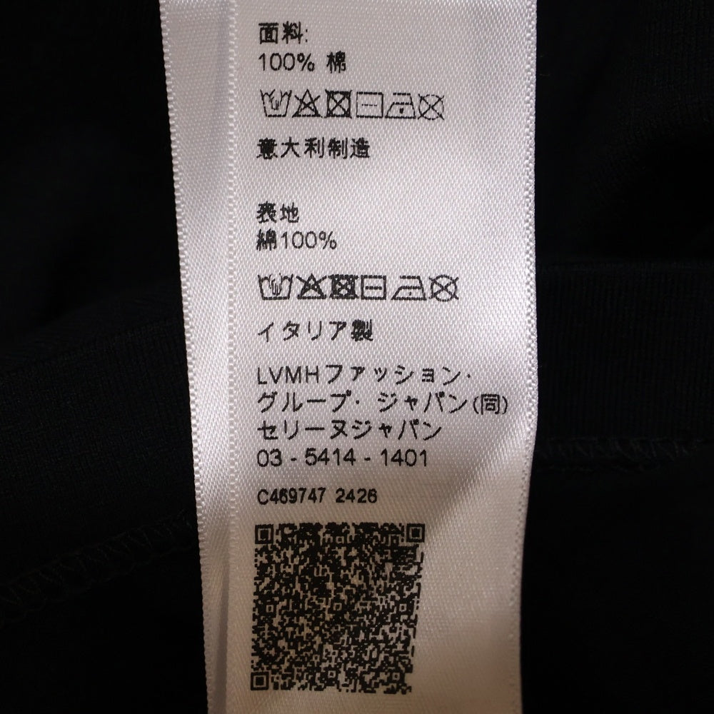 CELINE(セリーヌ) 24AW トリオンフ レギュラーコットン半袖Tシャツ 2X30O671Q.CAV1 ブラック