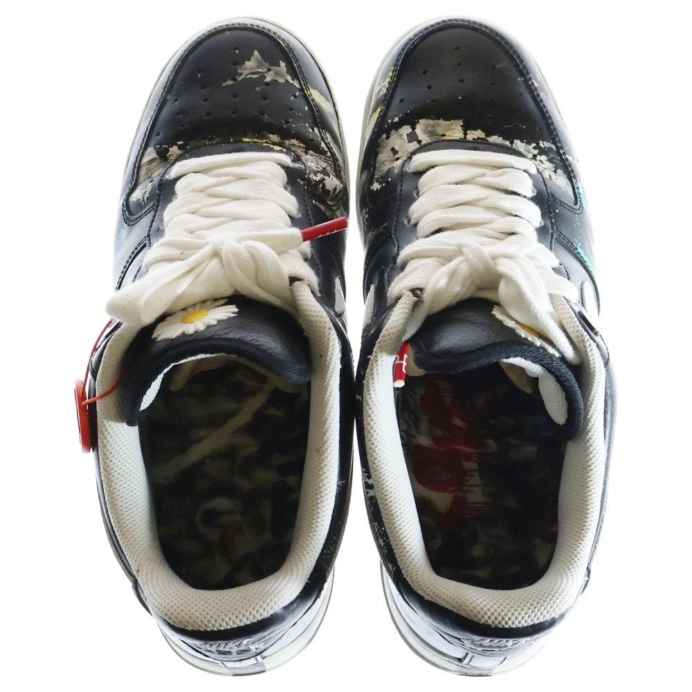 NIKE(ナイキ) ×PEACEMINUSONE AIR FORCE 1 LOW PARA NOISE AQ3692-001 ピースマイナスワン エアフォース1 パラノイズ ローカットスニーカー ブラック US11/29.0cm