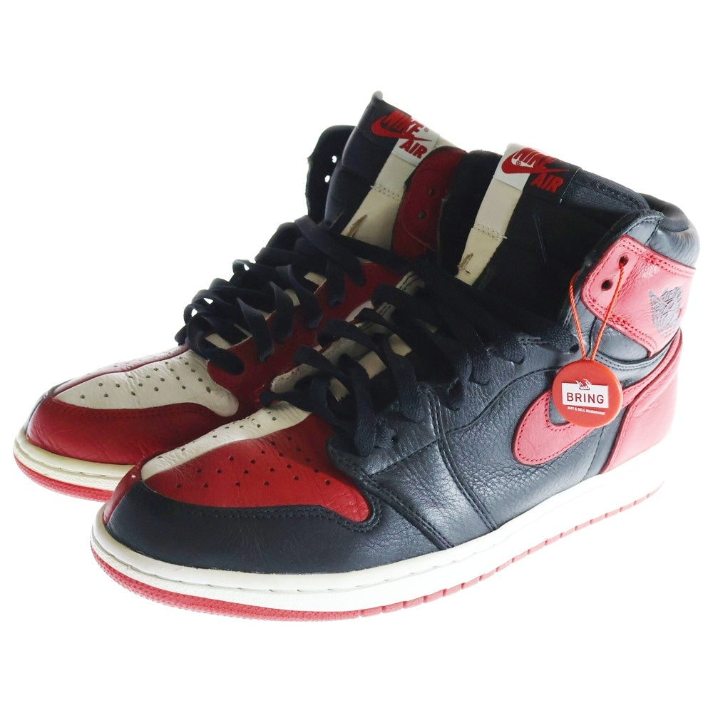 NIKE(ナイキ) AIR JORDAN 1 RETRO HIGH OG NRG オマージュトゥホーム 861428-061 エアジョーダン1 ハイカットスニーカー US11/29.0cm
