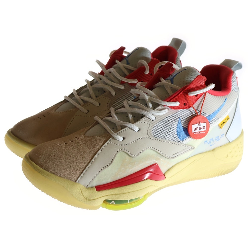 NIKE(ナイキ) ×UNION JORDAN ZOOM 92 'GUAVA' ジョーダン ズーム92 グアバ ローカットスニーカー マルチカラー US10.5/28.5cm DA2553-800