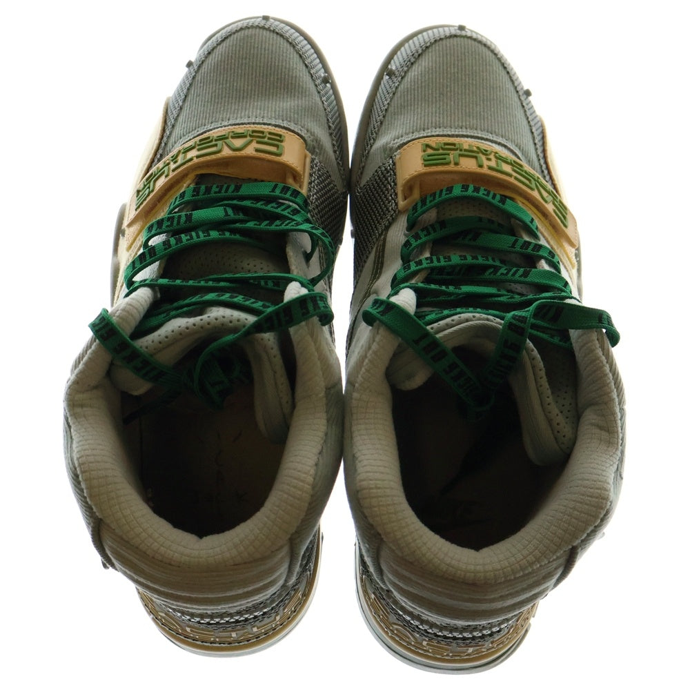 NIKE(ナイキ) ×TRAVIS SCOTT AIR TRAINER 1 SP CACTUS JACK GREY HAZE DR7515-001 トラヴィススコット エアトレーナー1 カクタスジャック ハイカットスニーカー US11/29.0cm