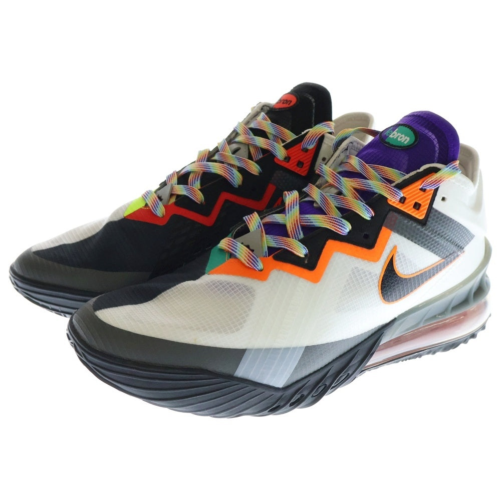 NIKE(ナイキ) LEBRON 18 LOW CV7562-100 レブロン 18 グリーディー ローカットスニーカー マルチ US11/29.0cm