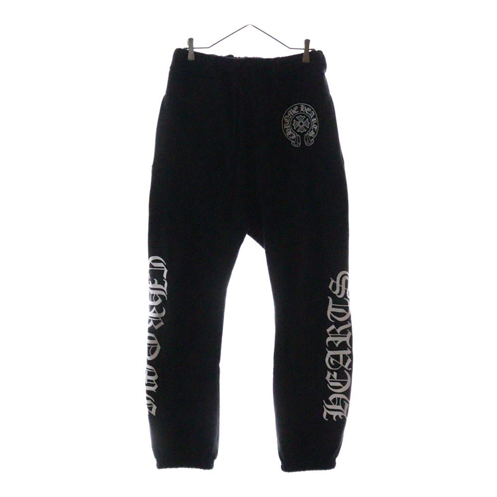 CHROME HEARTS(クロムハーツ) Horseshoe Sweat Pants ホースシュープリントスウェットパンツ ブラック