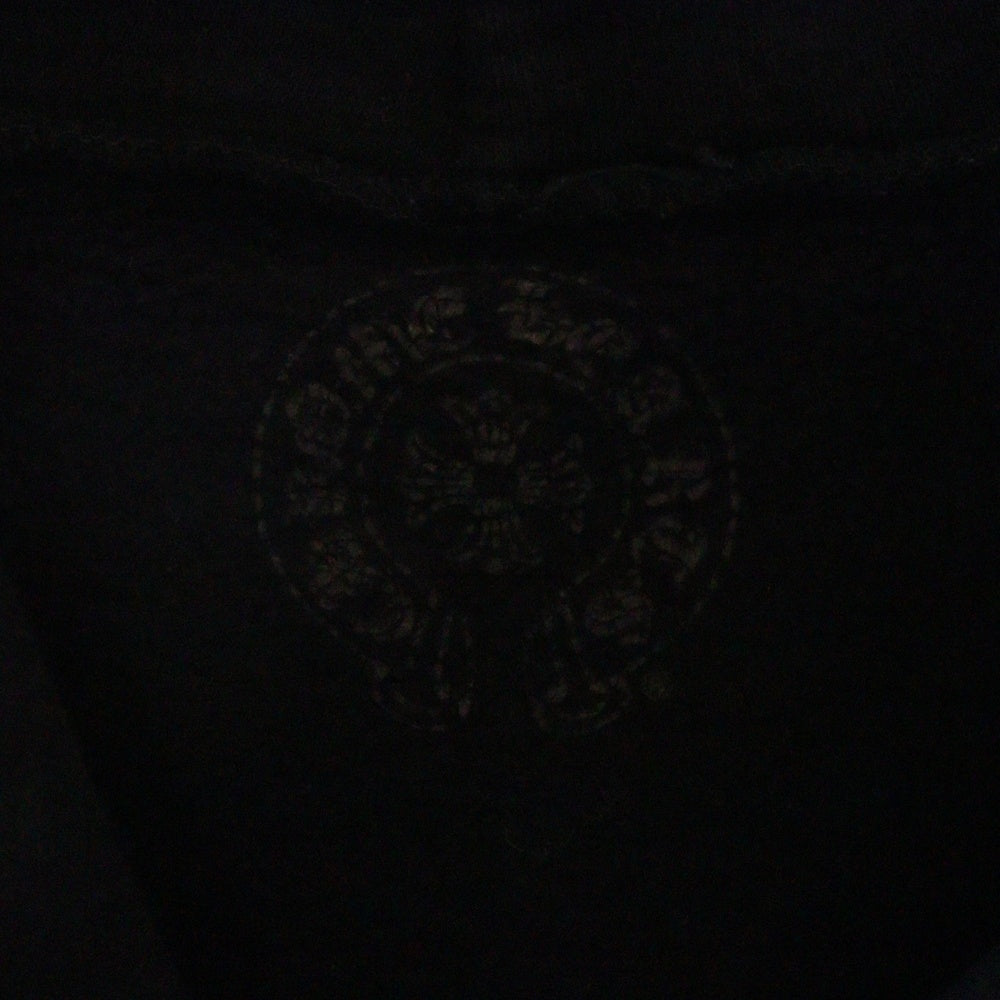 CHROME HEARTS(クロムハーツ) ×Purplehaus MONKPUNK HD PLVR パープルハウス モンクパンクフーディ プリント スウェット パーカー ブラック