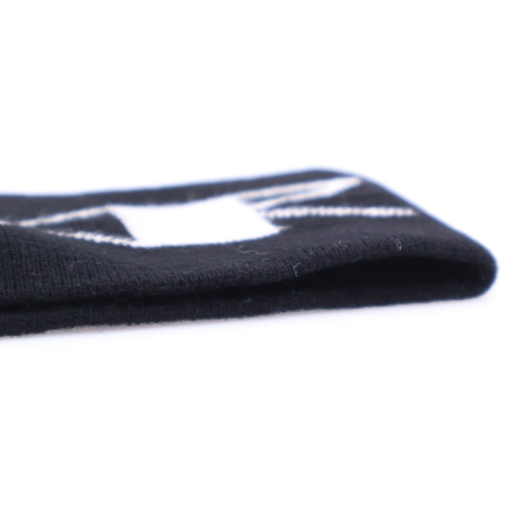 DRKSHDW(ダークシャドウ) DRKR HEADBAND DA01D1480-KP6 ロゴ刺繍ヘアバンド ブラック