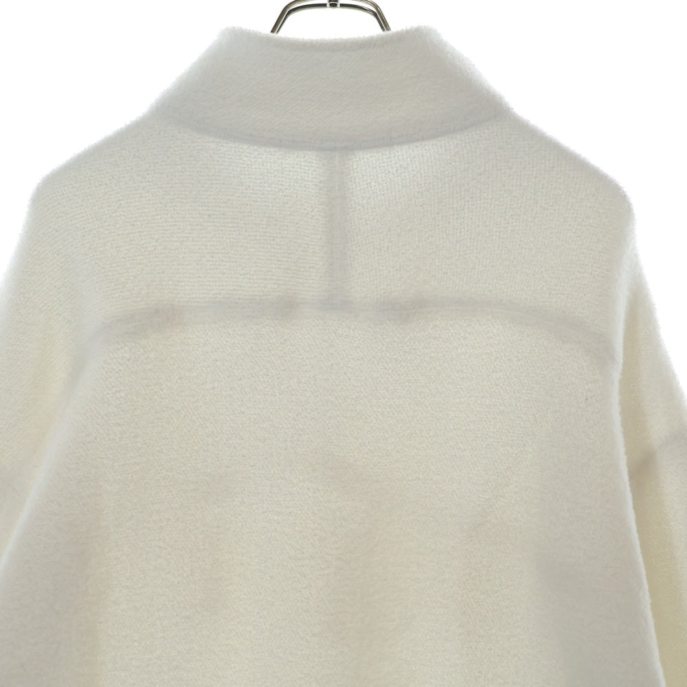 ALEXANDER WANG(アレキサンダーワン) Half Zip Sweatshirt 6CC3231021 タオルテリーハーフジップスウェットシャツ ホワイト