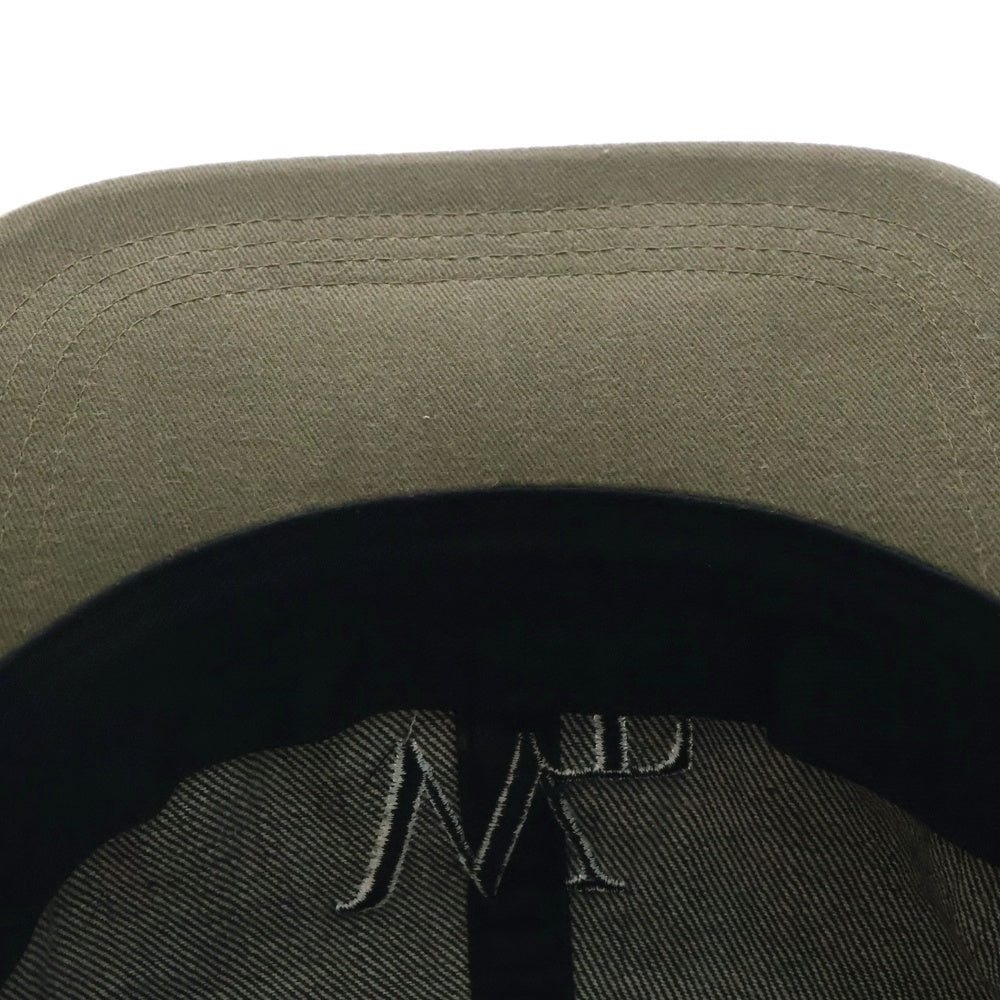 WTAPS(ダブルタップス) 22AW LOGO DENIM CAP 222HCDT-HT14 ロゴ刺繍 デニム ベースボールキャップ 帽子 インディゴ/カーキ