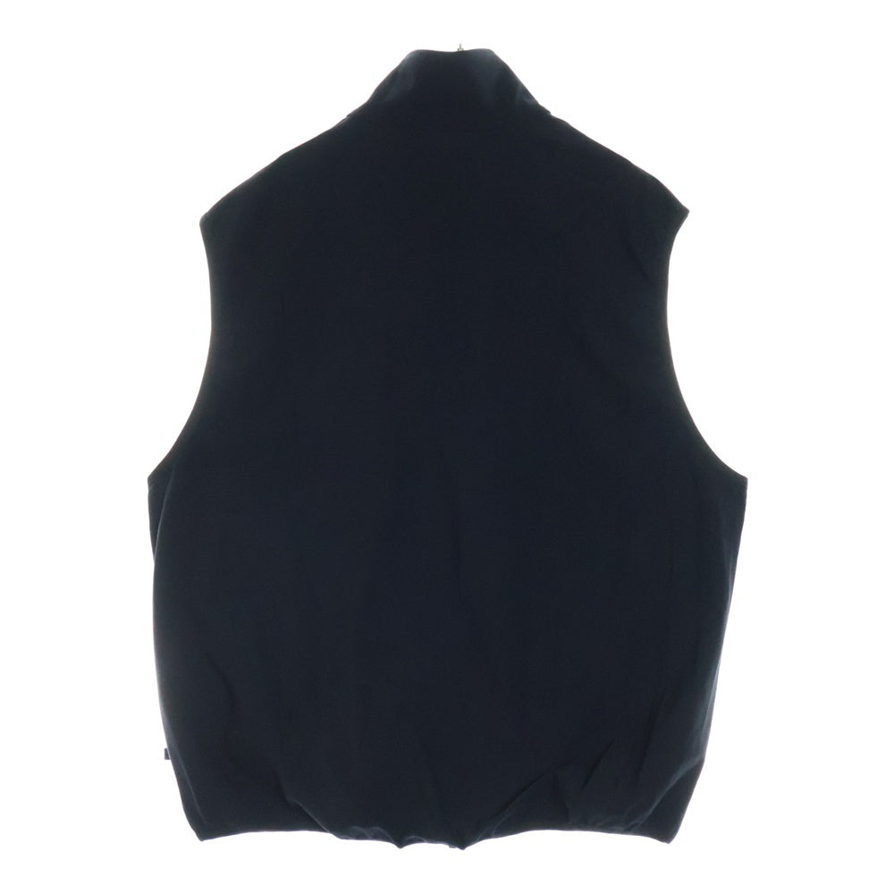 DAIWA PIER39(ダイワ ピアサーティナイン) TECH FLEX JERSEY STAND COLLAR VEST BE-61024W ナイロン ジャージベスト ジャケット ブラック