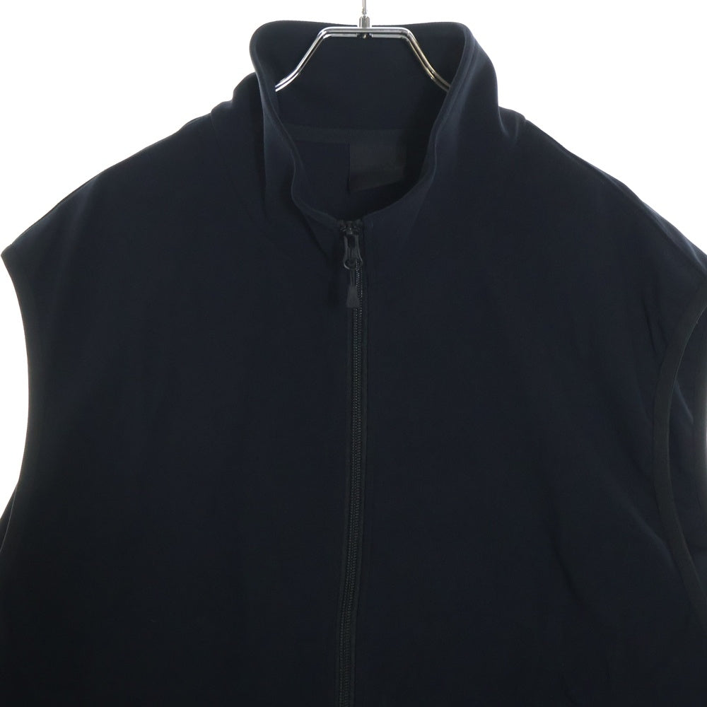 DAIWA PIER39(ダイワ ピアサーティナイン) TECH FLEX JERSEY STAND COLLAR VEST BE-61024W ナイロン ジャージベスト ジャケット ブラック