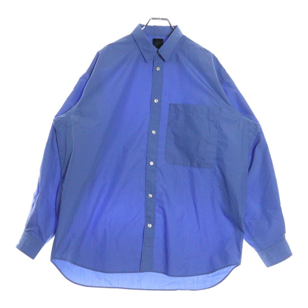 DAIWA PIER39(ダイワ ピアサーティナイン) TECH REGULAR COLLAR SHIRTS BE-84022W レギュラーカラー長袖シャツ ブルー