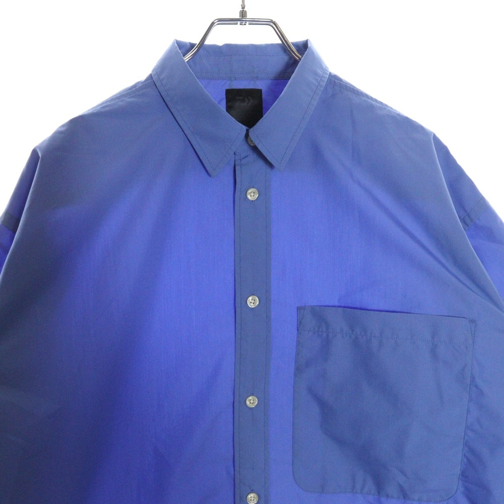DAIWA PIER39(ダイワ ピアサーティナイン) TECH REGULAR COLLAR SHIRTS BE-84022W レギュラーカラー長袖シャツ ブルー