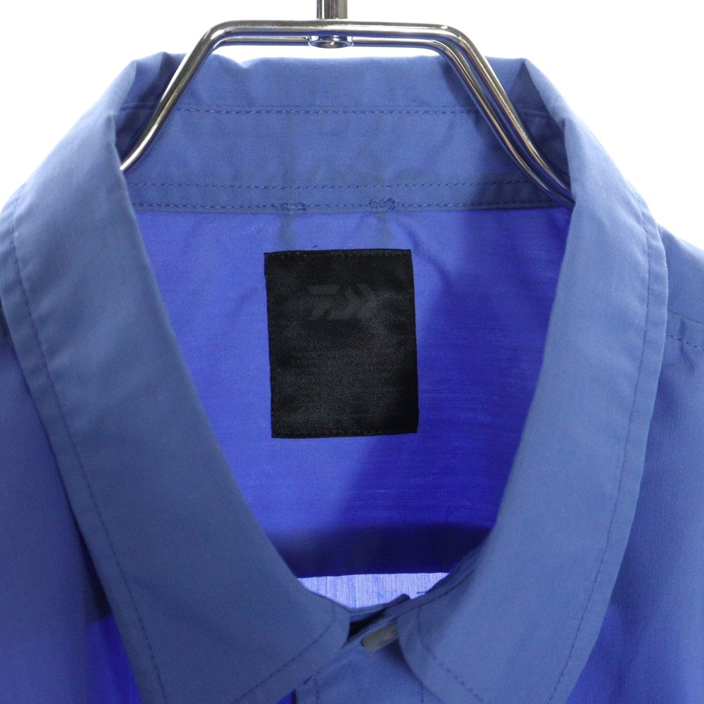 DAIWA PIER39(ダイワ ピアサーティナイン) TECH REGULAR COLLAR SHIRTS BE-84022W レギュラーカラー長袖シャツ ブルー
