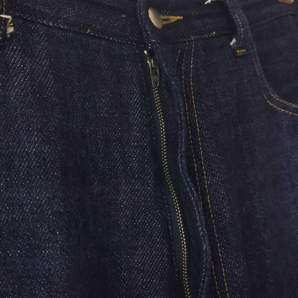 everyone(エブリワン) soft denim pant EV23-PT08 ジップフライ ソフトデニムパンツ インディゴ