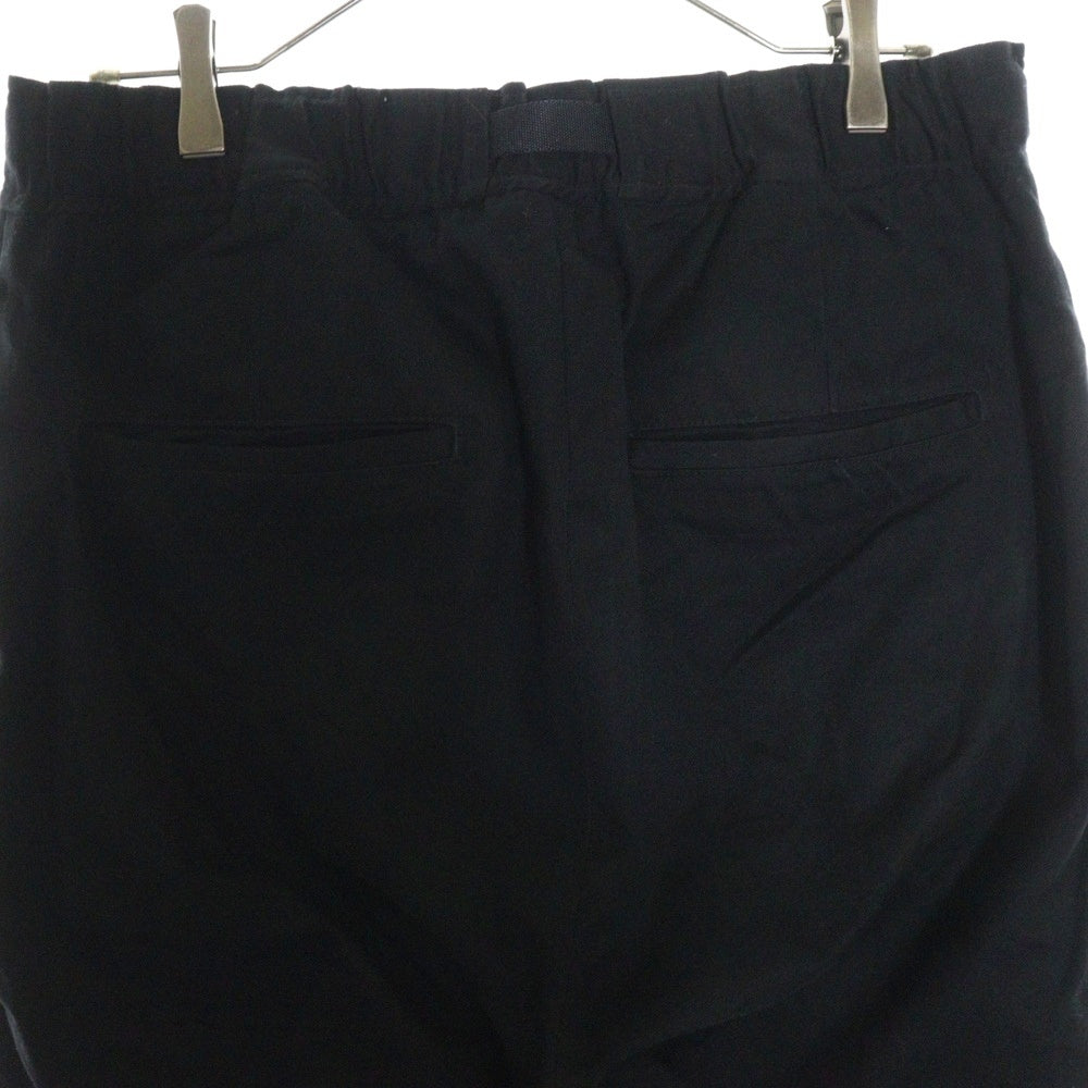 everyone(エブリワン) BELTED EASY PANT EV23-PT03 ベルテッド イージーパンツ ブラック