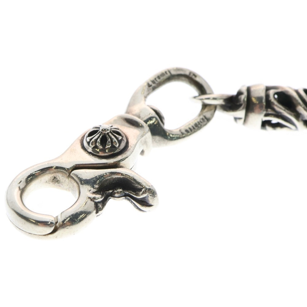 CHROME HEARTS(クロムハーツ) ROLLER LONG-T/2クリップロング ローラー ウォレットチェーン シルバー