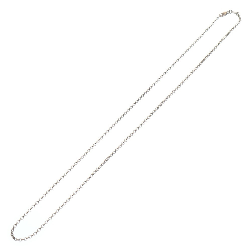 CHROME HEARTS(クロムハーツ) NECKCHAIN R20 ロールチェーンネックレス 20inch シルバー BCA084