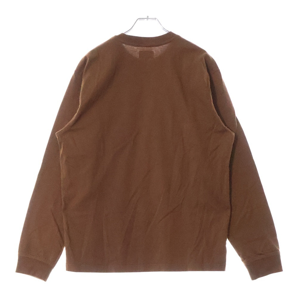 SUPREME(シュプリーム) 23SS Small Box Logo L/S Tee スモールボックスロゴ長袖Tシャツ ブラウン
