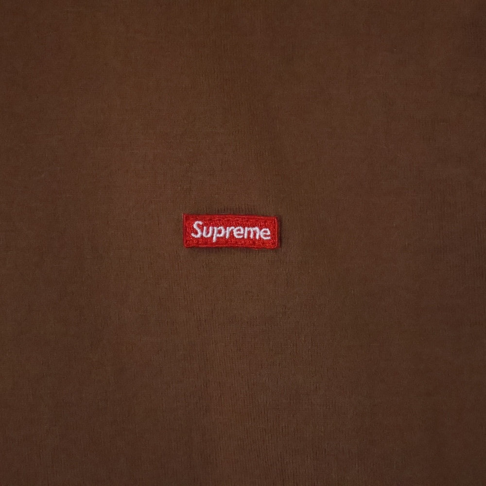 SUPREME(シュプリーム) 23SS Small Box Logo L/S Tee スモールボックスロゴ長袖Tシャツ ブラウン