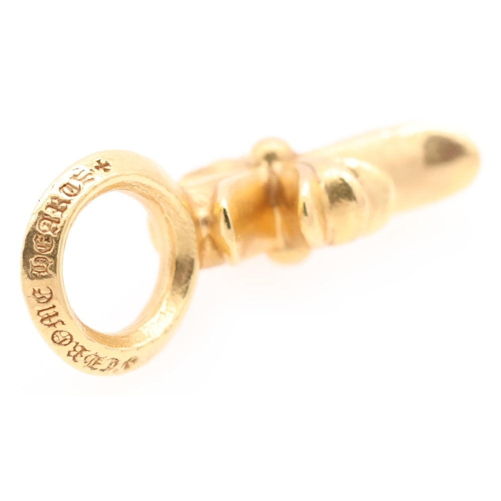CHROME HEARTS(クロムハーツ) 22K STACK CH CROSS V2 CHクロススタックチャーム ペンダントトップ ゴールド BCA050