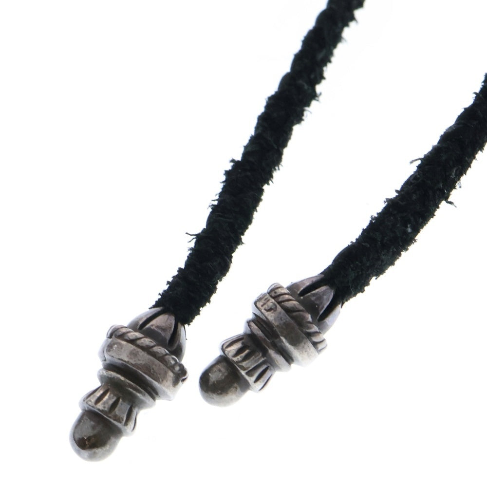 CHROME HEARTS(クロムハーツ) CH CRS SMLスモールCHクロス BC ボロチップブレイド ネックレス シルバー BCA220
