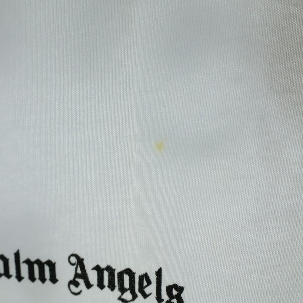 Palm Angels(パームエンジェルス) ULTRA LOGO OVER TEE L/S ウルトラロゴオーバーTシャツ PMBD011E19469002 ホワイト