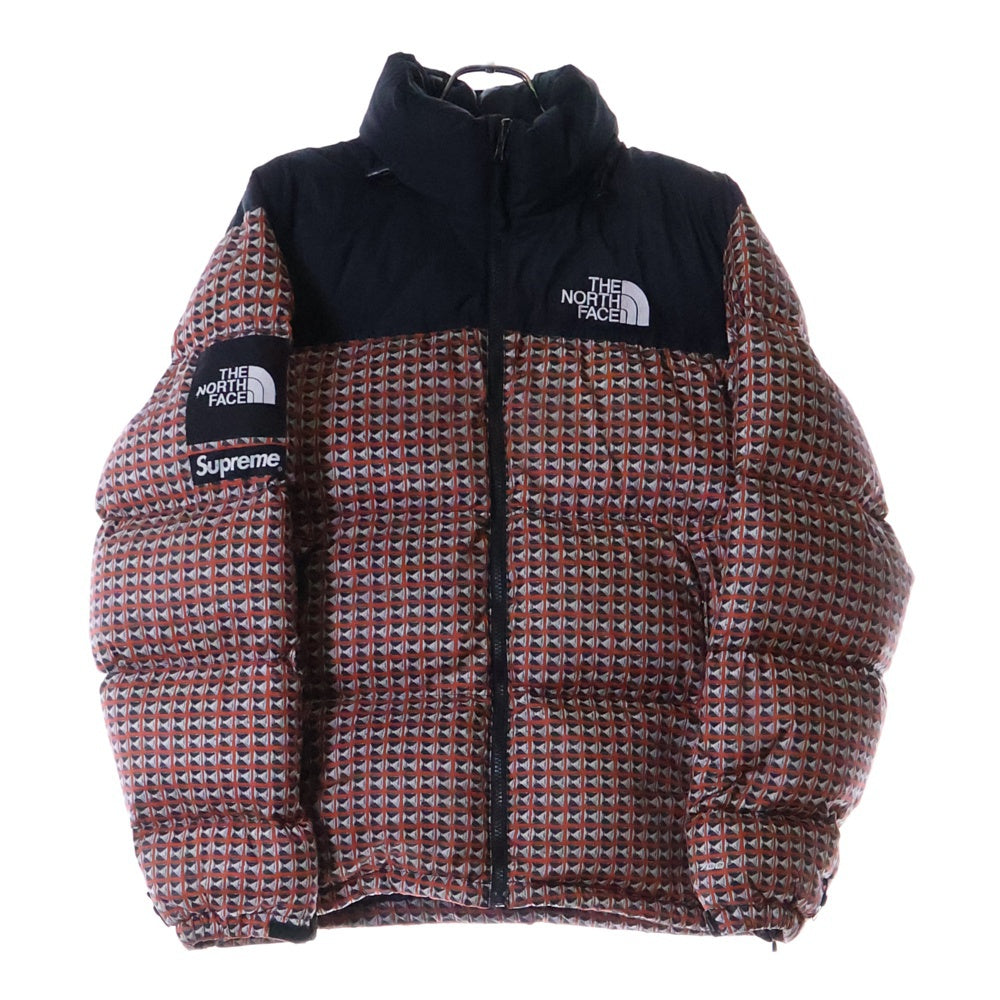 SUPREME(シュプリーム) 21SS Studded Nuptse Jacket ヌプシ ダウンジャケット レッド