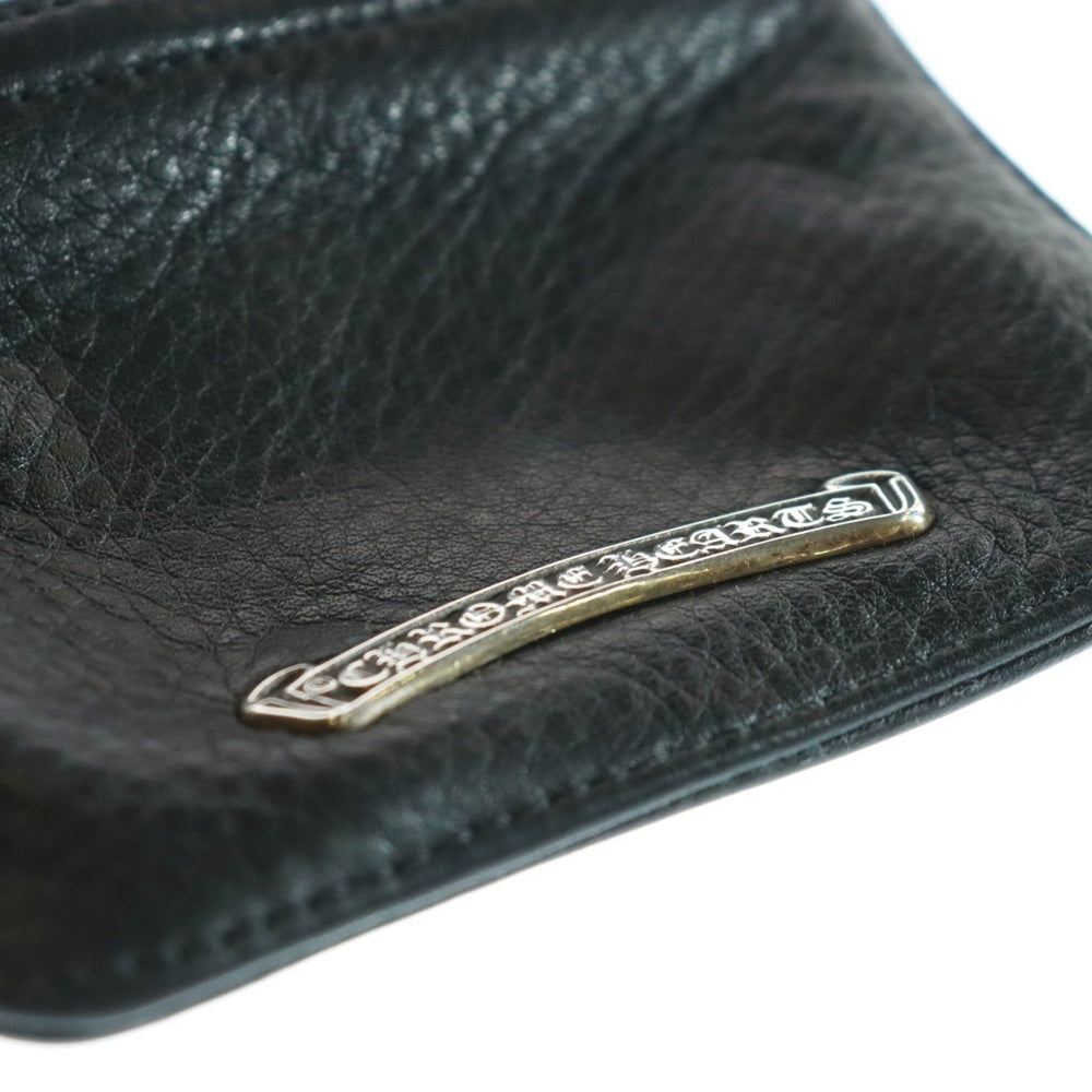 CHROME HEARTS(クロムハーツ) ZPR CHNG 3×4 チェンジパース ジッパーチェンジパース コインケース ブラック/シルバー