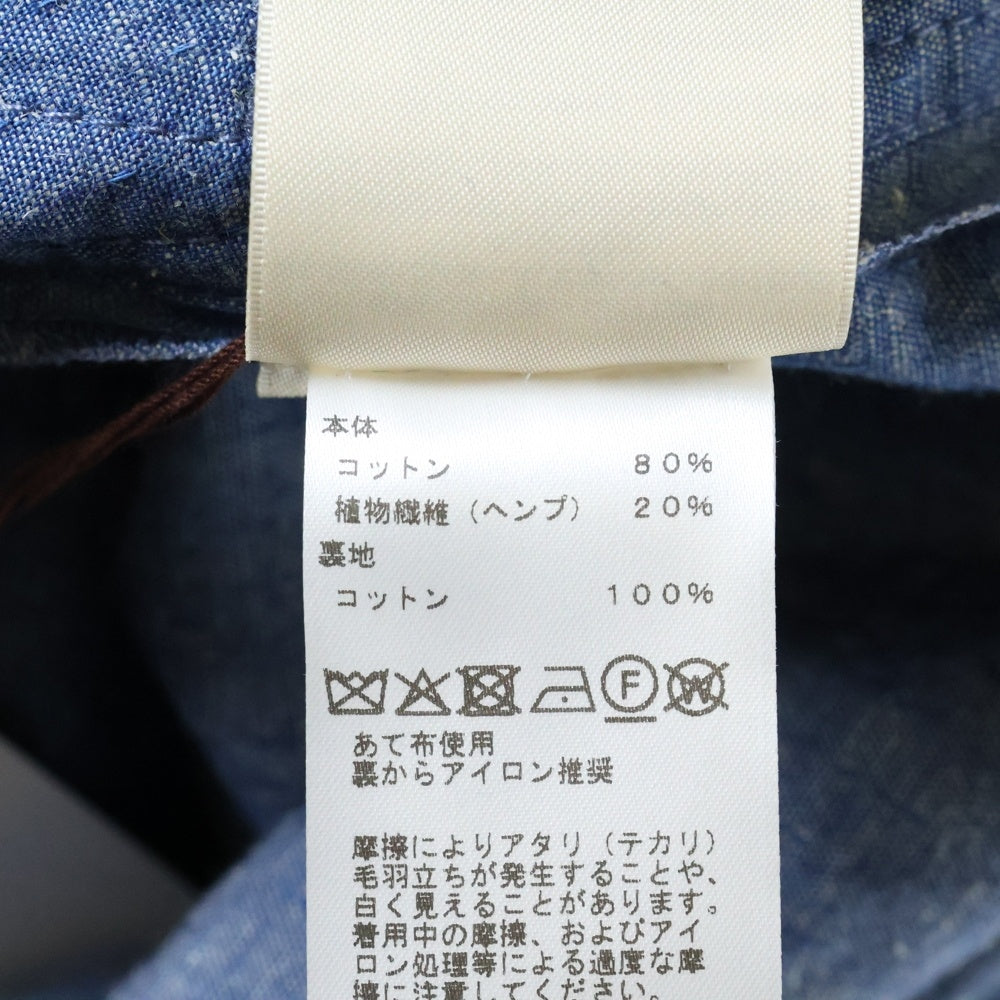 HERMES(エルメス) 25AW Candy Libris H5H0555DH3R キャンディーリブリス シェーヌ柄ワンピース ネイビー レディース