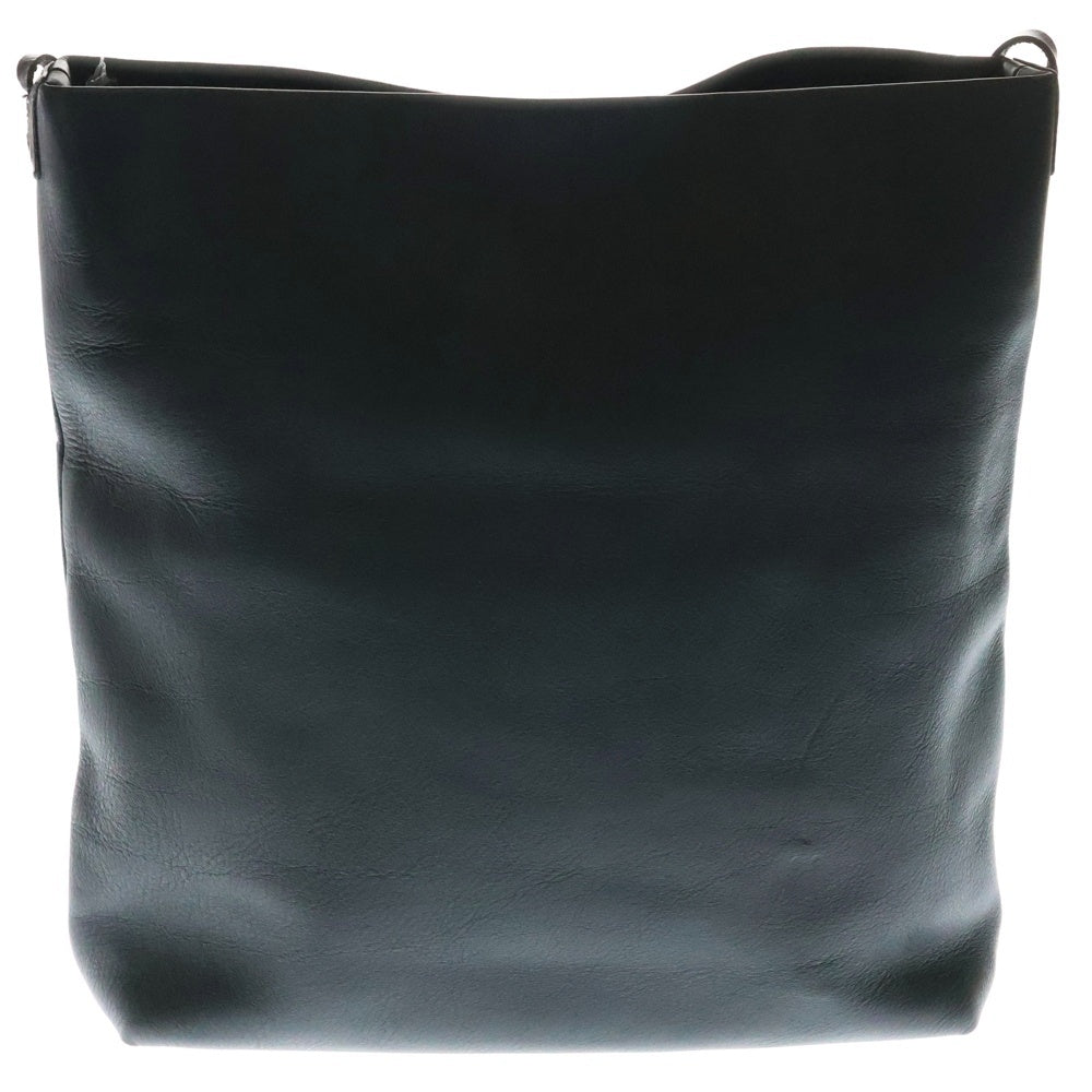 Rick Owens(リックオウエンス) All Leather Shoulder Bag RP14S4423-LVRM オールレザーショルダーバッグ ブラック