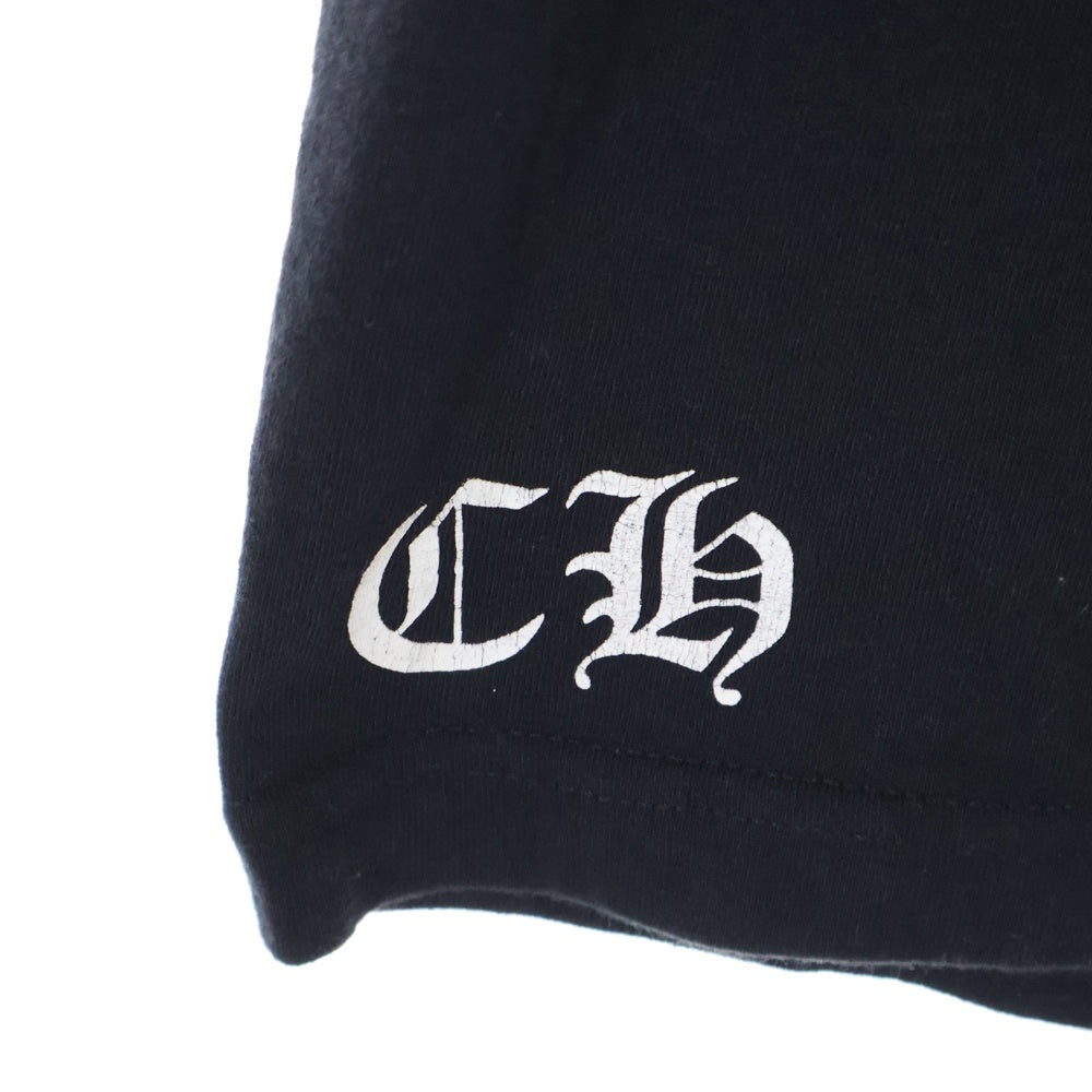 CHROME HEARTS(クロムハーツ) Back Camo Dagger Tee バックカモダガープリント半袖Tシャツ ブラック