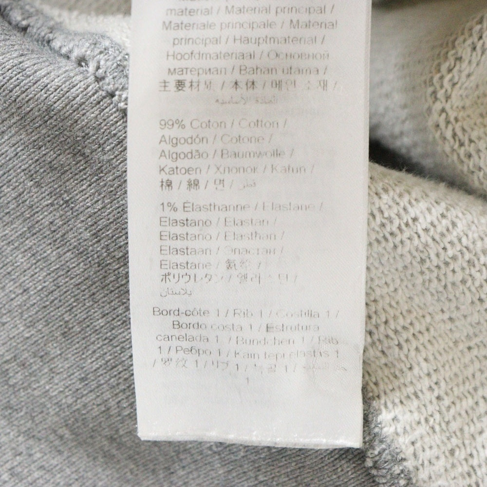 KENZO(ケンゾー) ピクセル刺繍 スウェット プルオーバーパーカー フーディ グレー FD55SW4674ME