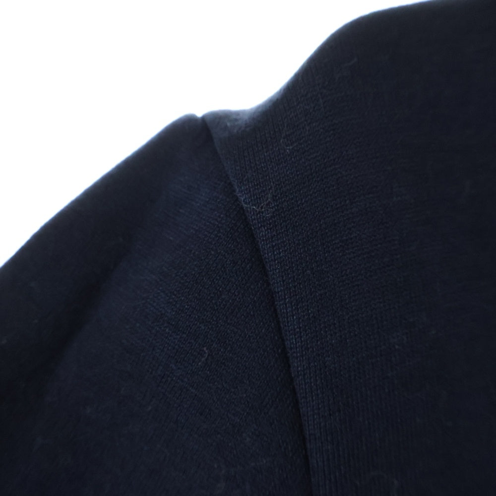 FENDI(フェンディ) 21SS ロゴワッペン スウェット プルオーバーパーカー フーディ ネイビー FY1097 AI01