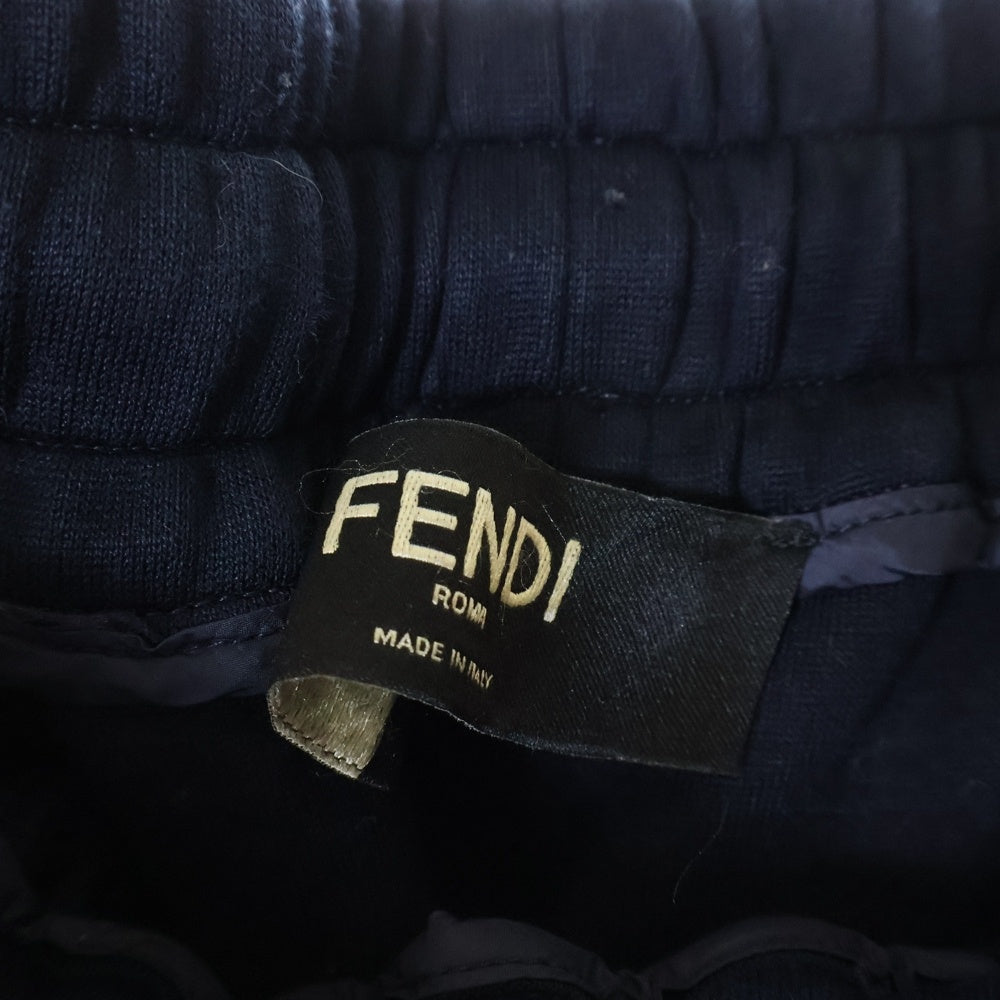 FENDI(フェンディ) 21AW サイドライン スウェットパンツ ネイビー FB0599 AI01