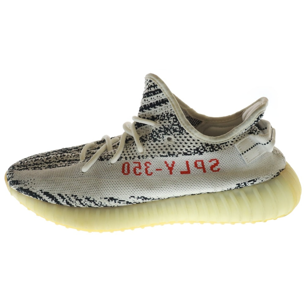 adidas(アディダス) YEEZY BOOST 350 V2 ZEBRA CP9654 イージーブースト 350 V2 ゼブラ ローカットスニーカー ホワイト/ブラック US10.5/27.5cm