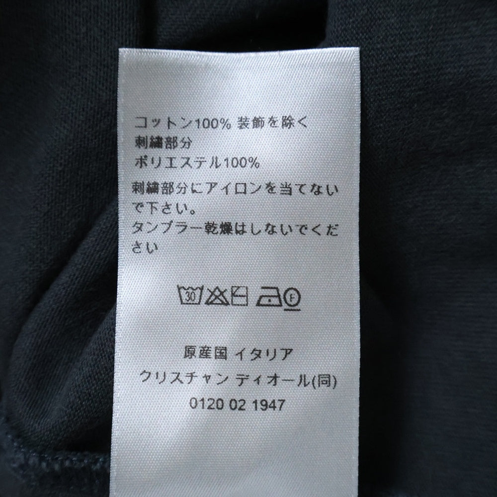 DIOR(ディオール) ×KAWS カウズ ロゴ刺繍半袖Tシャツ 513J696F0554 ブラック